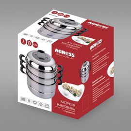Мантоварка AGNESS 933-004, 12.1 л