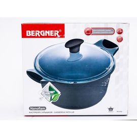 Кастрюля Bergner Nanoflam BG-2442, 2.5 л,20см