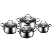 Набор кастрюль Bergner Gourmet BG-6523, 8 предметов