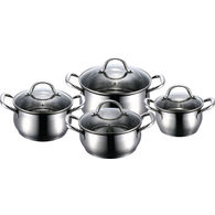 Набор кастрюль Bergner Gourmet BG-6523, 8 предметов