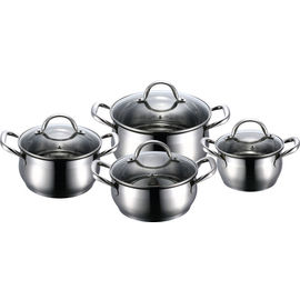 Набор кастрюль Bergner Gourmet BG-6523, 8 предметов