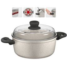 Кастрюля NADOBA 24 см серия MARMIA 728311