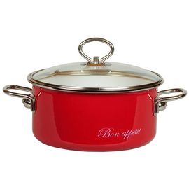 Кастрюля Vitross Bon Appetit 1SB245S, 5 л вишневый